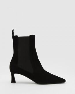 Pollini: Чёрные ботинки 