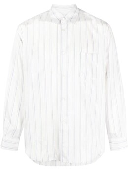 Comme Des Garcons Shirt: Рубашка в полоску 