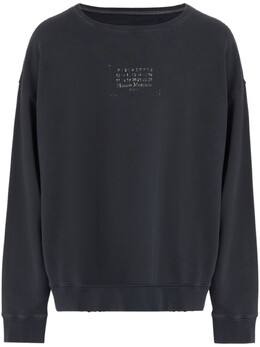 Maison Margiela: Чёрный свитер 