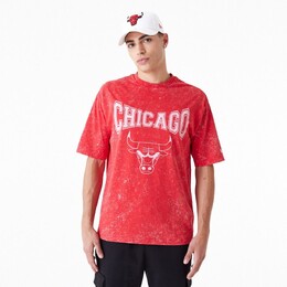 NEW ERA: Красная футболка  Chicago Bulls
