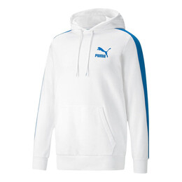 PUMA: Белая толстовка  Iconic T7