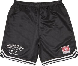 Supreme: Атласные шорты  Mitchell Ness