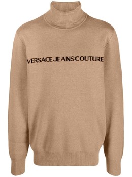 Versace Jeans Couture: Свитер с высоким воротником 