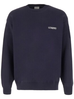 Marcelo Burlon County Of Milan: Синяя толстовка 
