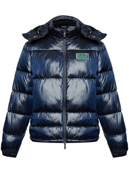 EA7 Emporio Armani: Синяя куртка 