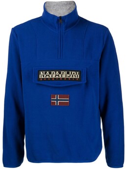 Napapijri: Синяя толстовка  Burgee