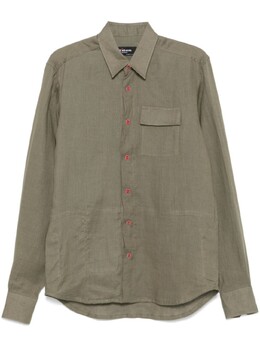 Kiton: Льняная рубашка 