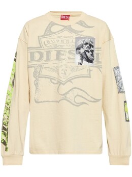 Diesel: Зелёная футболка 
