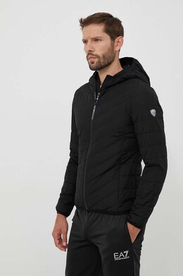 EA7 Emporio Armani: Чёрная куртка 