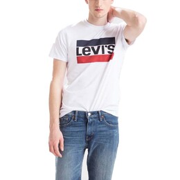 Levi's: Белая футболка 