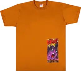 Supreme: Оранжевая футболка  Does It Work