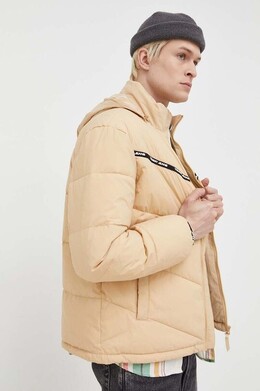 Tommy Jeans: Бежевая куртка 