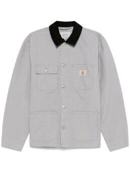 Carhartt WIP: Серая куртка 