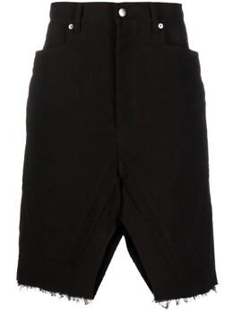 Rick Owens: Джинсовые шорты 