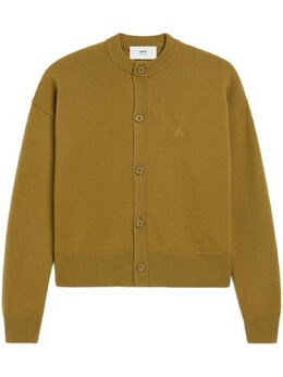 AMI Paris: Зелёный кардиган  Ami de Cœur