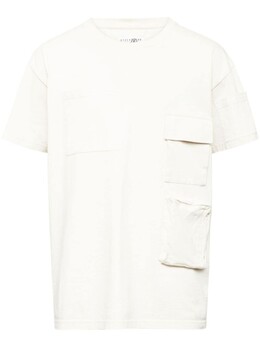 MM6 Maison Margiela: Футболка с карманами 