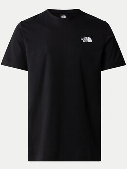 The North Face: Чёрная футболка  Red Box