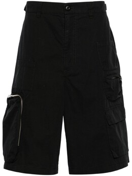 MM6 Maison Margiela: Чёрные шорты 
