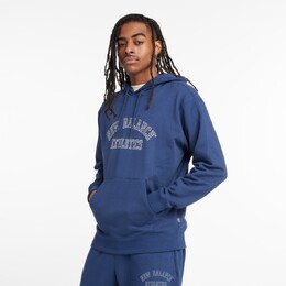 New Balance: Синяя толстовка 
