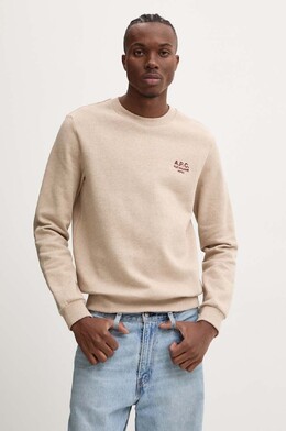 A.P.C.: Бежевая толстовка  Rue Madame