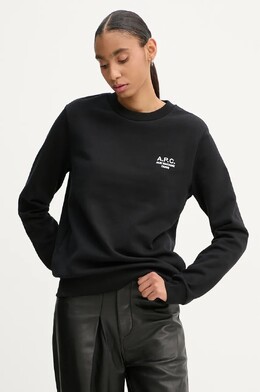 A.P.C.: Чёрная толстовка  Rue Madame