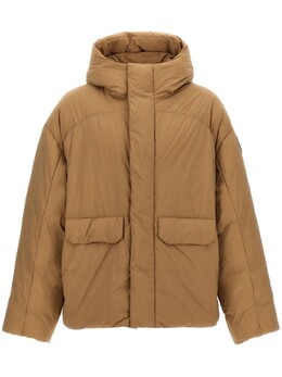 Canada Goose: Коричневый пуховик 