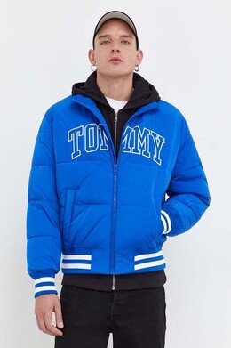 Tommy Jeans: Синяя куртка 