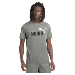 PUMA: Серая футболка  Essentials