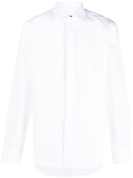 Canali: Белая рубашка 