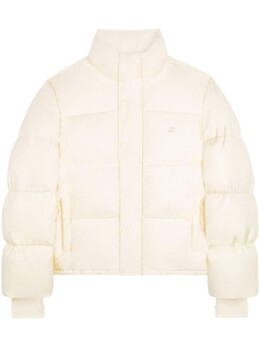Courreges: Стёганый пуховик 