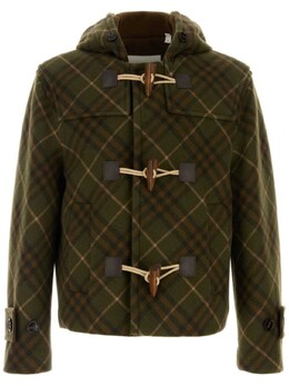 Burberry: Куртка в клетку 