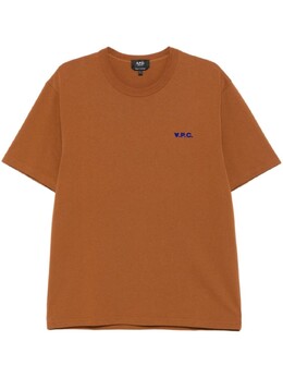 A.P.C.: Коричневая футболка  VPC