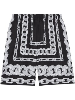 Versace: Спортивные шорты 