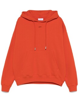 Off-White: Оранжевая толстовка  Arrow