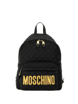 Moschino: Чёрный рюкзак 