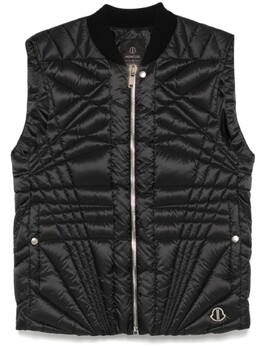 Moncler: Чёрный жилет 