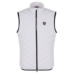 EA7 Emporio Armani: Белый жилет 