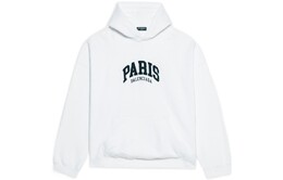 Balenciaga: Толстовка  Paris с капюшоном