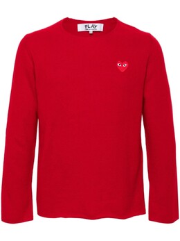 Comme Des Garçons Play: Свитер из шерсти 