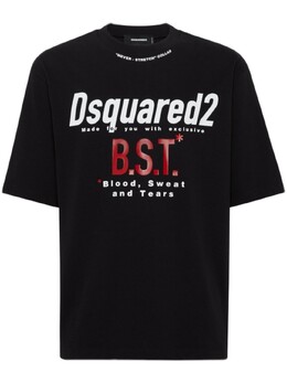 Dsquared2: Чёрная футболка 