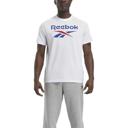 Reebok: Белая футболка 