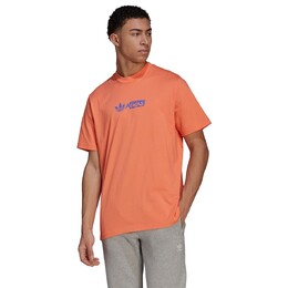 Adidas Originals: Оранжевая футболка 