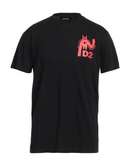 Dsquared2: Чёрная футболка 