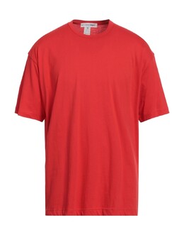 Comme Des Garcons Shirt: Красная футболка 