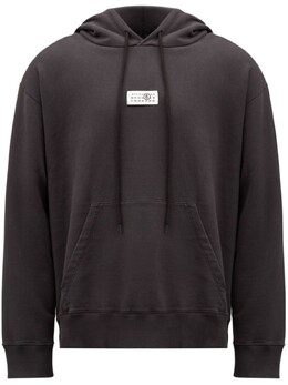 MM6 Maison Margiela: Чёрная толстовка 