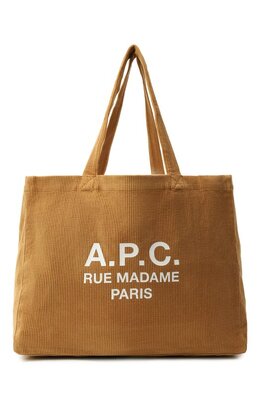 A.P.C.: Коричневая сумка 