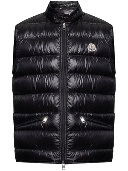 Moncler: Чёрный жилет 