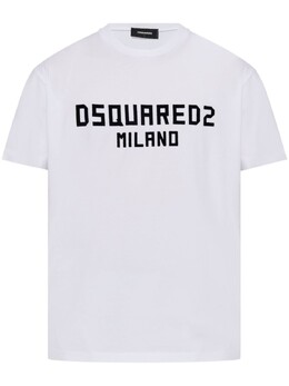 Dsquared2: Белая футболка 