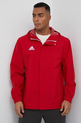 Adidas: Красная куртка 