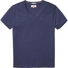 Tommy Jeans: Синяя футболка 